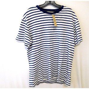 Ralph Lauren Men Short Sleeves Striped T Shirt 2XL   XXL NEW Denim & Supply New